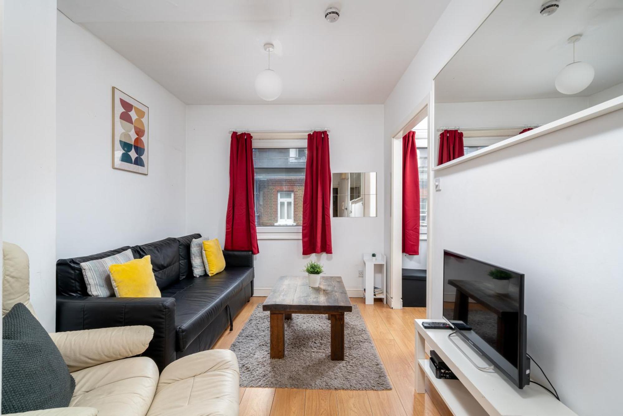 Carnaby & Oxford Street - Central Soho - One Bedroom - Double Bed & Sofabed Londýn Exteriér fotografie